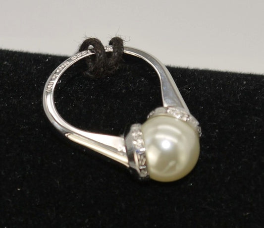 Anello da Donna Rebecca con Perla Bianca-cod-BHOABB62
