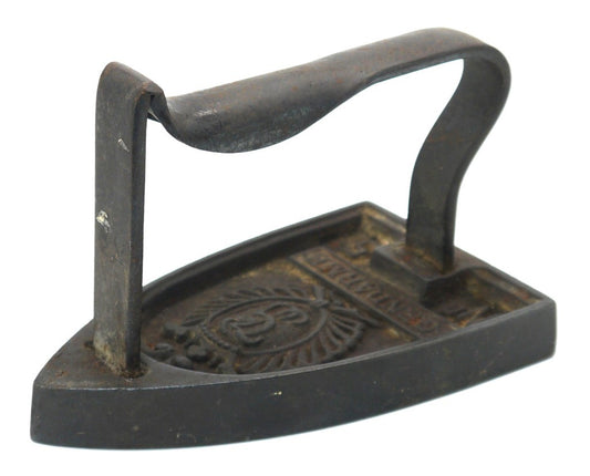 Ferro da Stiro Gendarme N°5 in Ghisa con Stemma Araldico Francia-Epoca: fine ’800