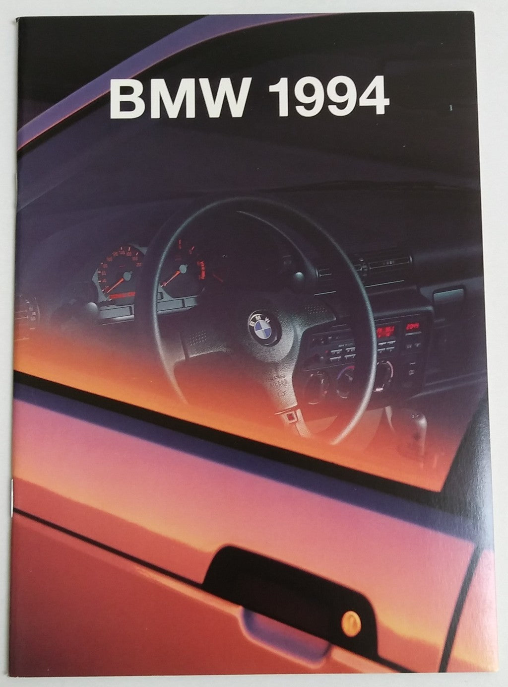 Lot de brochures/dépliants BMW d'origine - Période : années 1980/1990