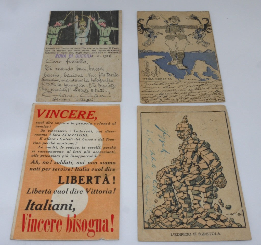 Cartoline Fronte di Guerra-WWI- Originali Viaggiate-Epoca:1918-1919