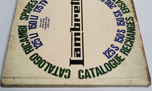 Catalogo Ricambi Innocenti Lambretta 125Li-150Li-175Tv-Epoca:1967