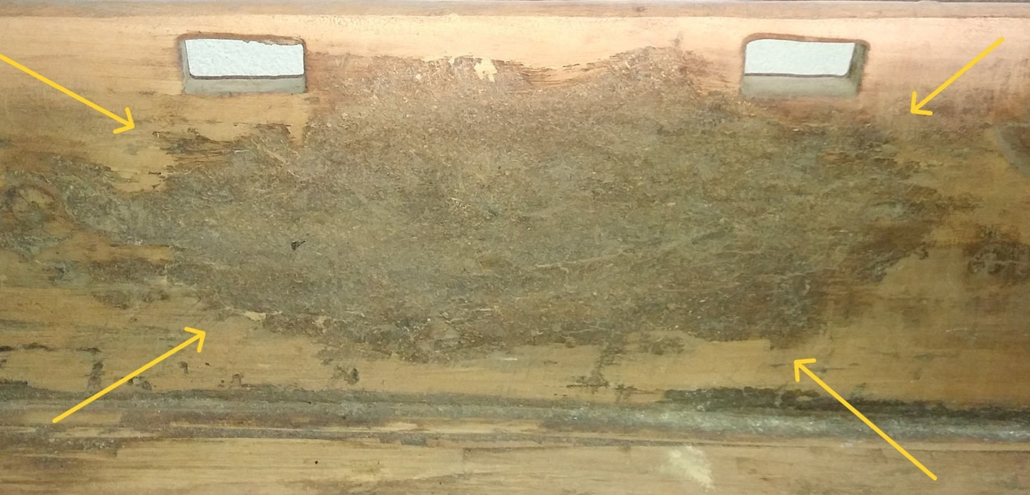 Culla in legno realizzata a mano Epoca:1920