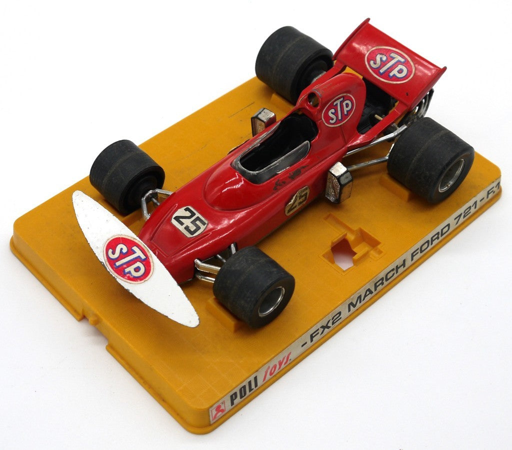 FX2 Ford March 721 F1 Politoys Polistil - Échelle 1/25 - Époque : 1970-1975