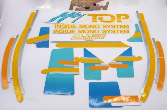 Malaguti Fifty - Original Graphic Set - Incomplete - Period: 1989