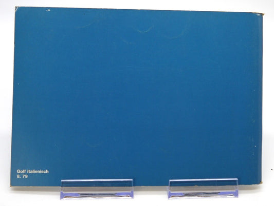 Original VW Golf Owner's Manual - Period: 1979