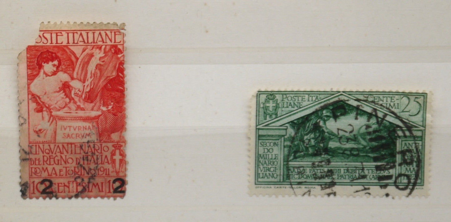 Lot de timbres n° 2 - 10 pièces - Période : XIXe et XXe siècles