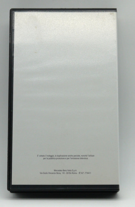 Documentazione Ufficiale Mercedes Classe A W168 1998 dettaglio VHS copertina retro