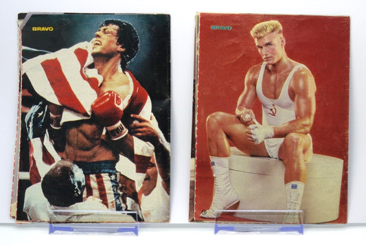 Rocky IV Set - Poster + Brochure - Germany - Period: 1985