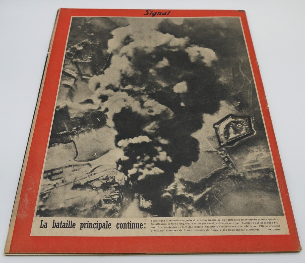 Signal - Périodique de propagande nazie originale de la Seconde Guerre mondiale - Période : 1941