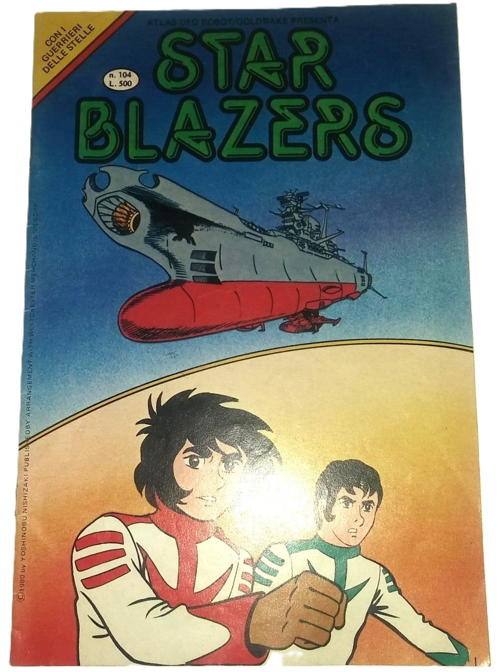 Atlas Comics UFO Robot - Star Blazer - No. 104 - Period 1981