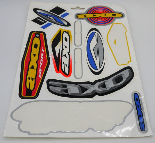 Stickers vintage Originali "Motocross anni 90" -10 pz + 1 omaggio" Epoca:1990/95