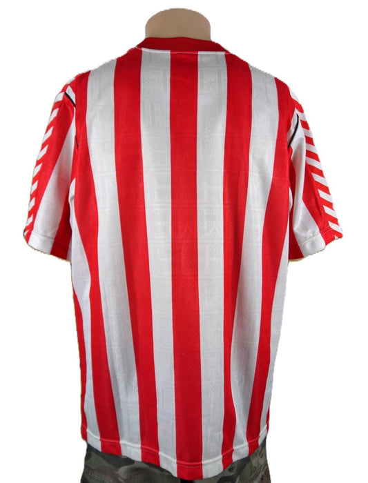 Sunderland AFC Home Shirt – Hummel / VAUX-1989/91-vista schiena completa