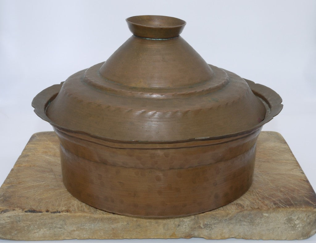 Copper Tajine-style pot - Period: 1970