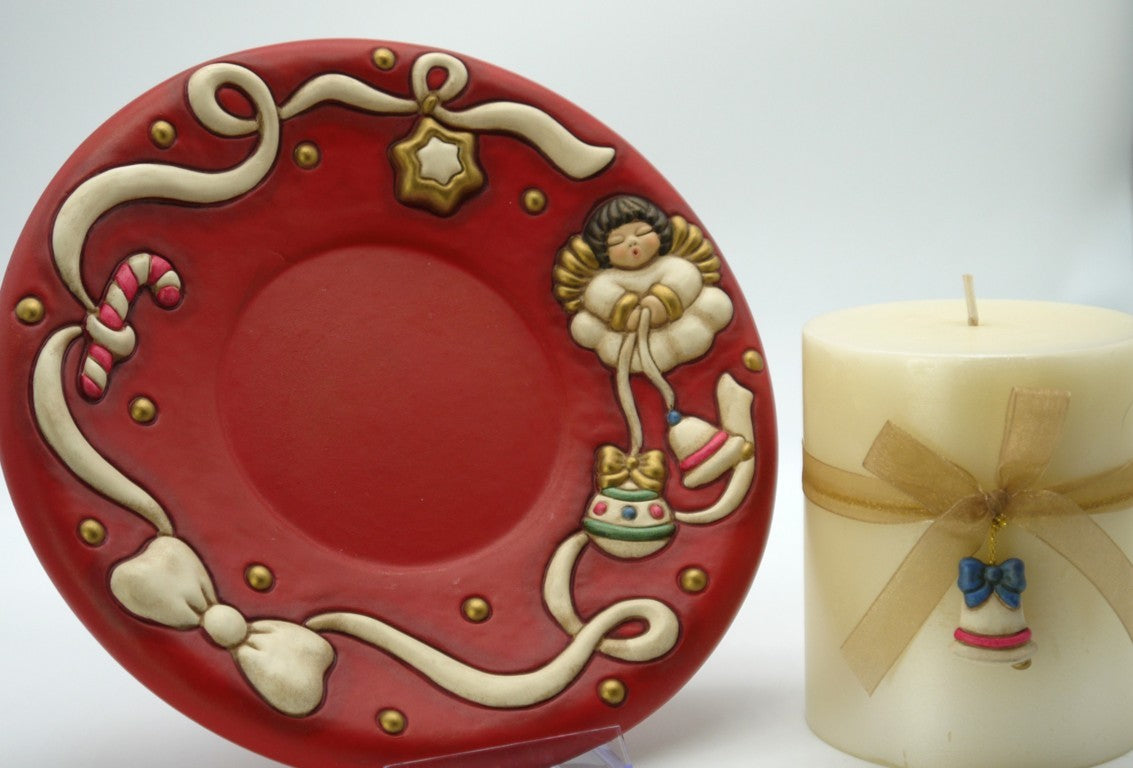 Thun portacandela con candela e pendente cod.S2131A82-Epoca: 2014