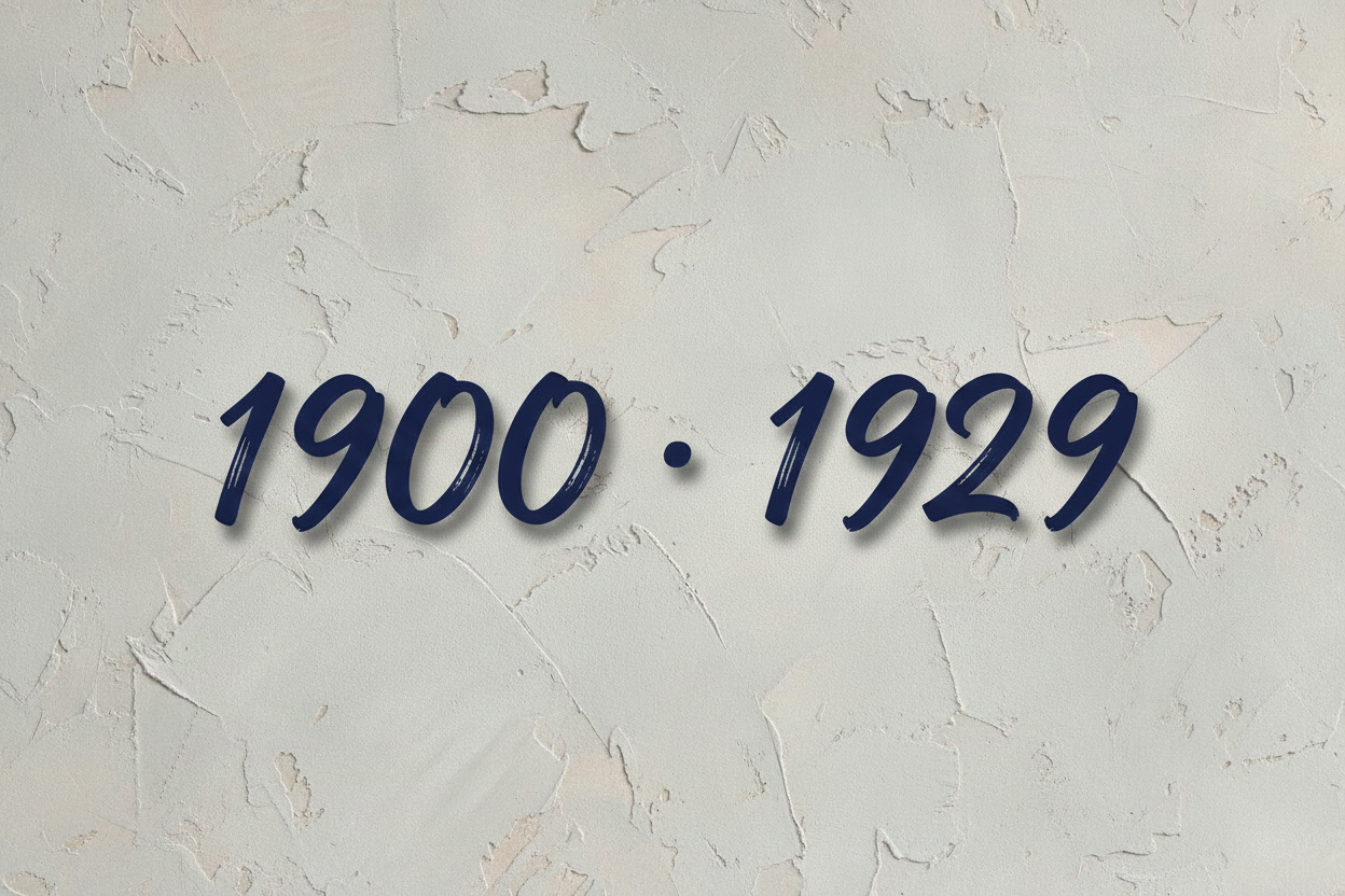 Epoca 1900-1929