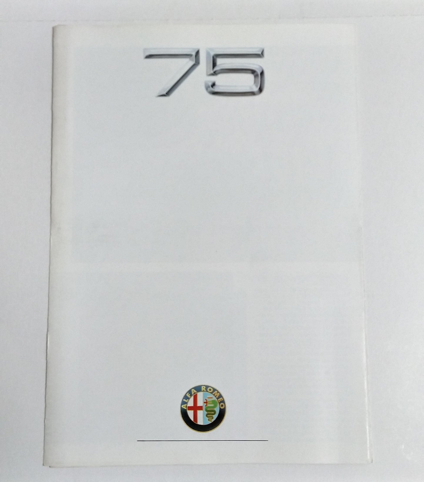 Alfa Romeo Lotto Brochure/Depliant Originali decennio 80/90