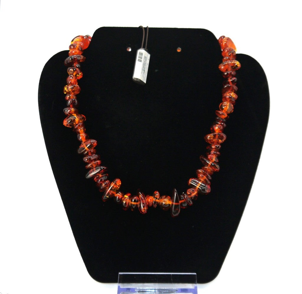 Collier fait main - Ambre Sottobosco - Ricorteka Precious par De Simone Gioielli
