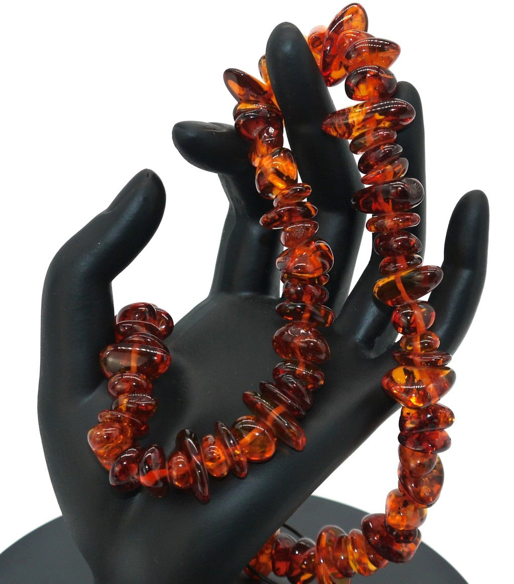 Collier fait main - Ambre Sottobosco - Ricorteka Precious par De Simone Gioielli