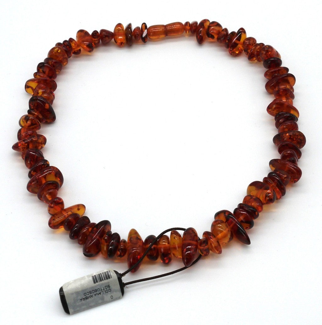 Collier fait main - Ambre Sottobosco - Ricorteka Precious par De Simone Gioielli