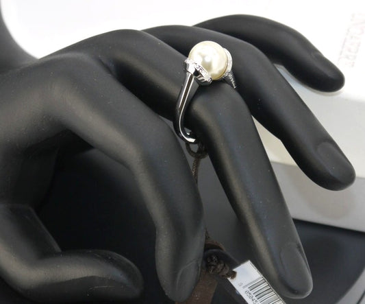Anello da Donna Rebecca con Perla Bianca-cod-BHOABB62