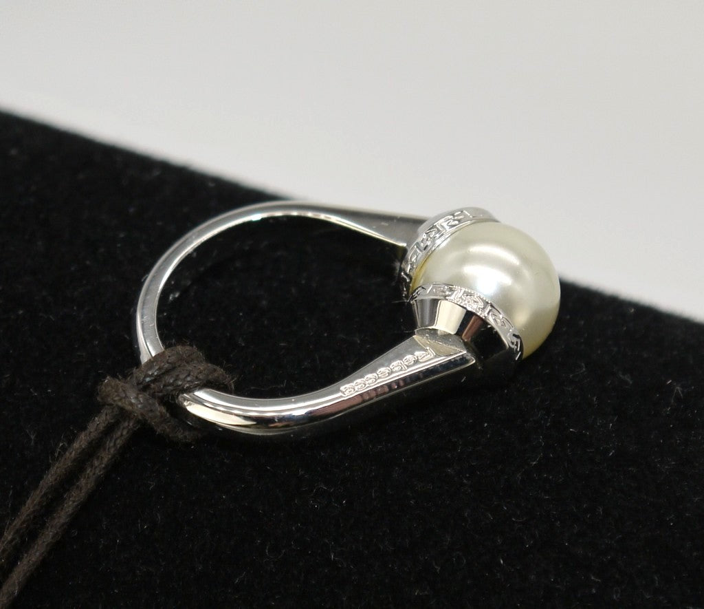 Anello da Donna Rebecca con Perla Bianca-cod-BHOABB62