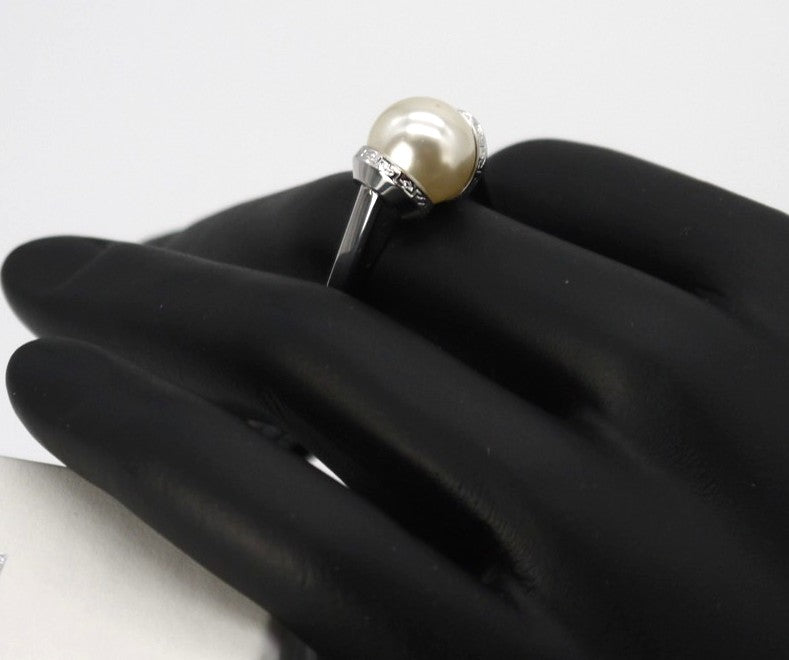 Anello da Donna Rebecca con Perla Bianca-cod-BHOABB62