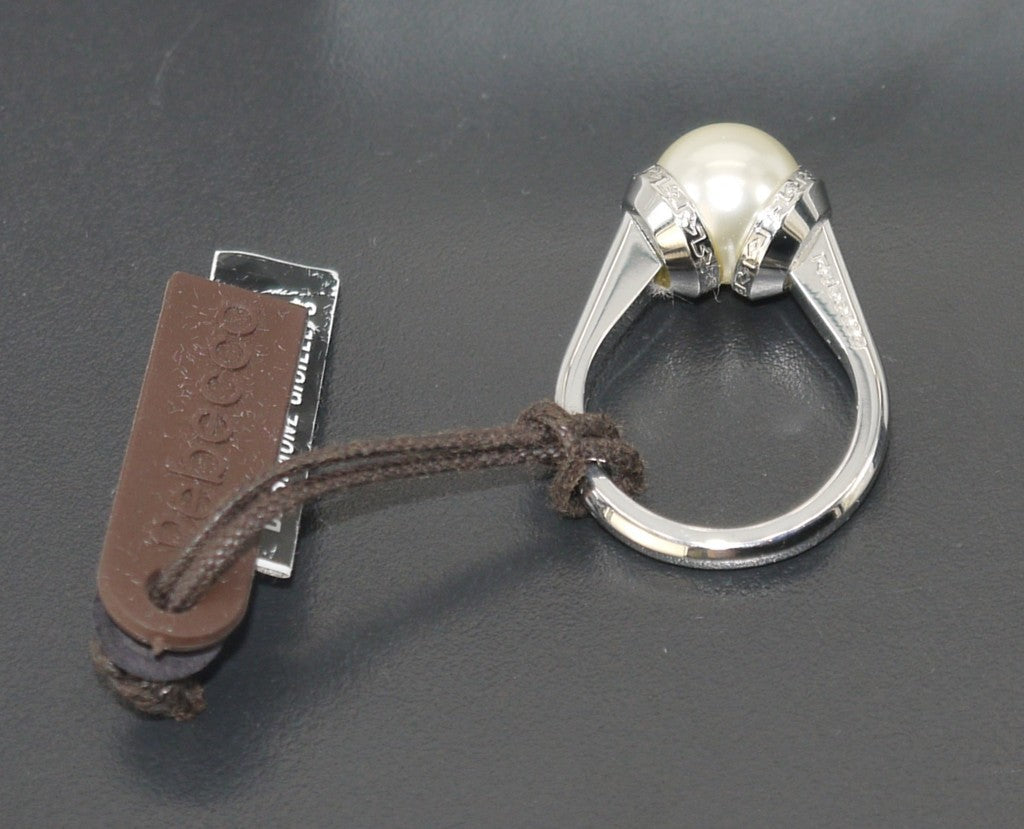 Anello da Donna Rebecca con Perla Bianca-cod-BHOABB62