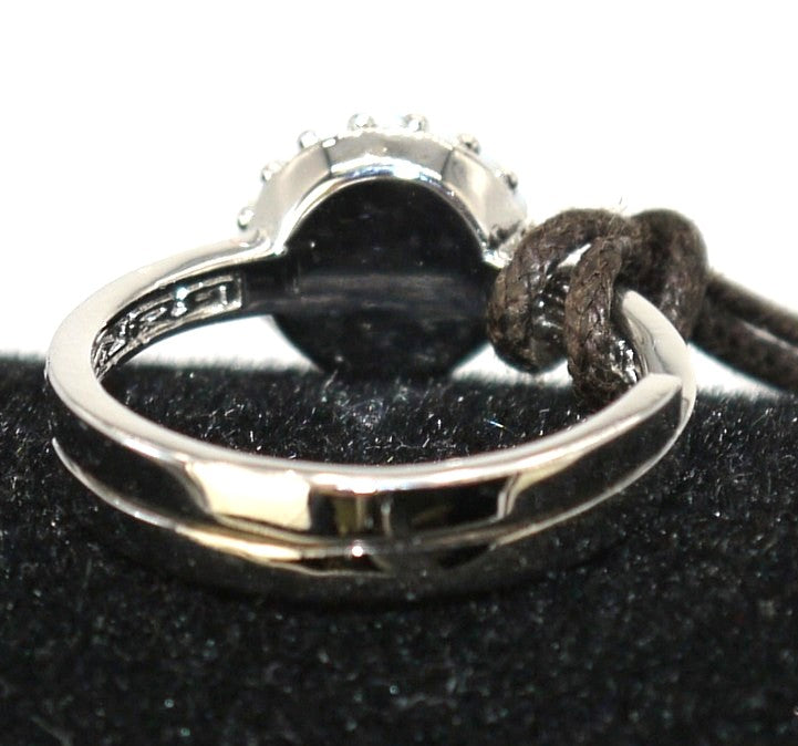 Anello da Donna Rebecca con Rosa di Turchese-cod BMDABT03