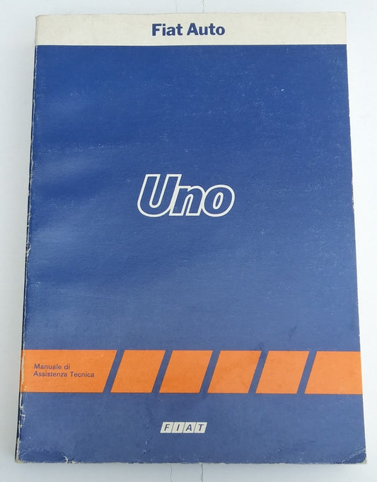 Original Fiat Uno Workshop Service Manual - Period: 1983