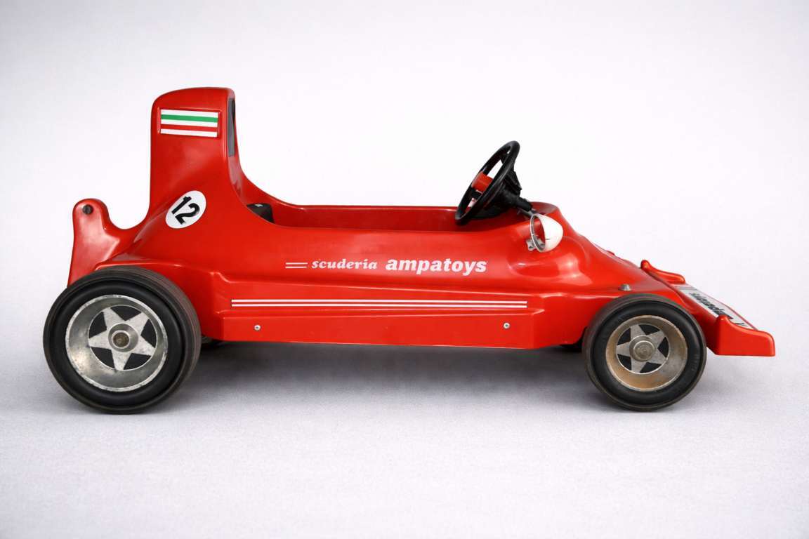 Ferrari F1 n.12 Ampatoys Pedal Car Vintage Epoca: Anni ’70/’80