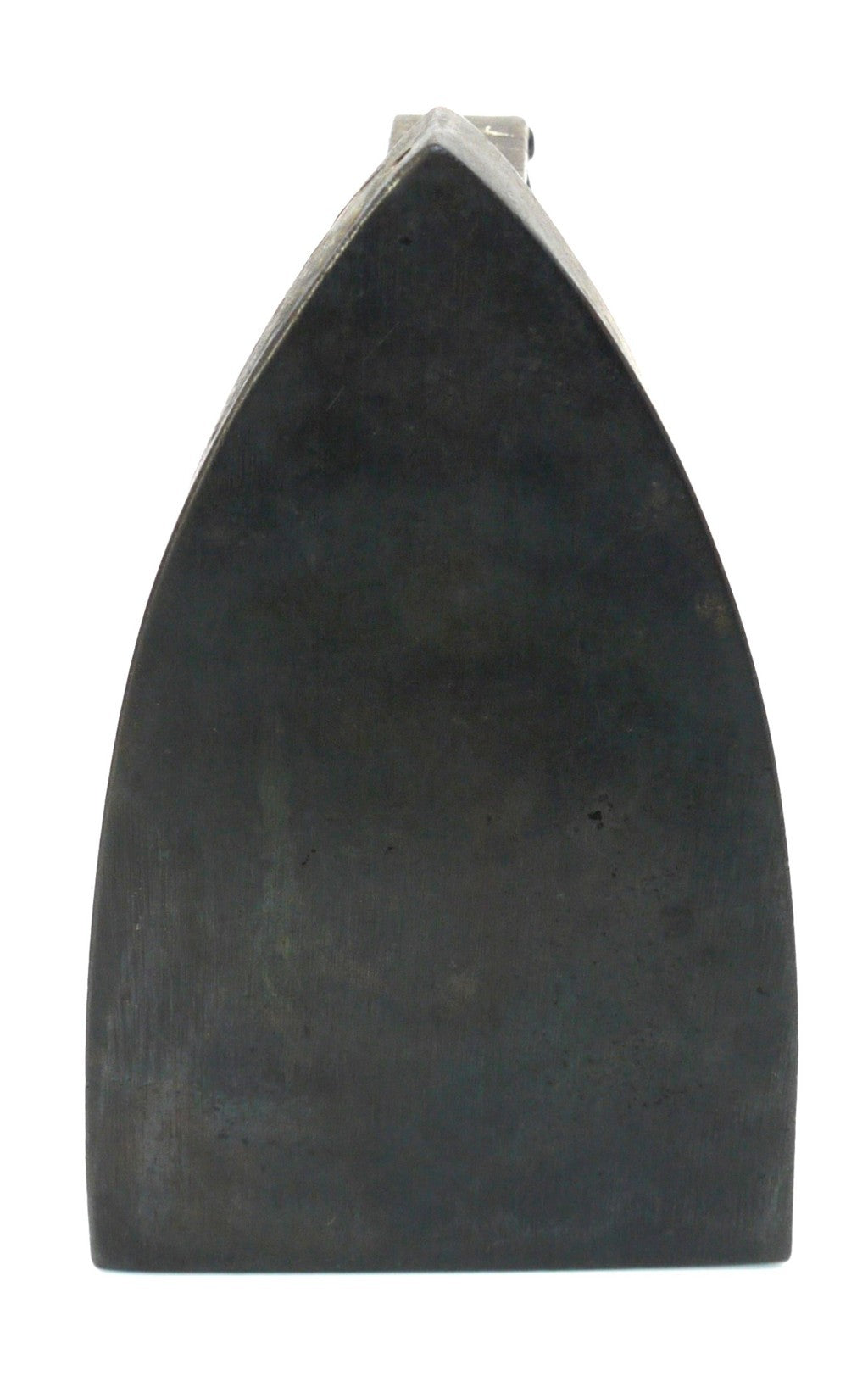 Antico Ferro da Stiro Gendarme N°5 in Ghisa con Stemma Araldico – Francia Fine ’800 – 1,5 kg-dettaglio piastra