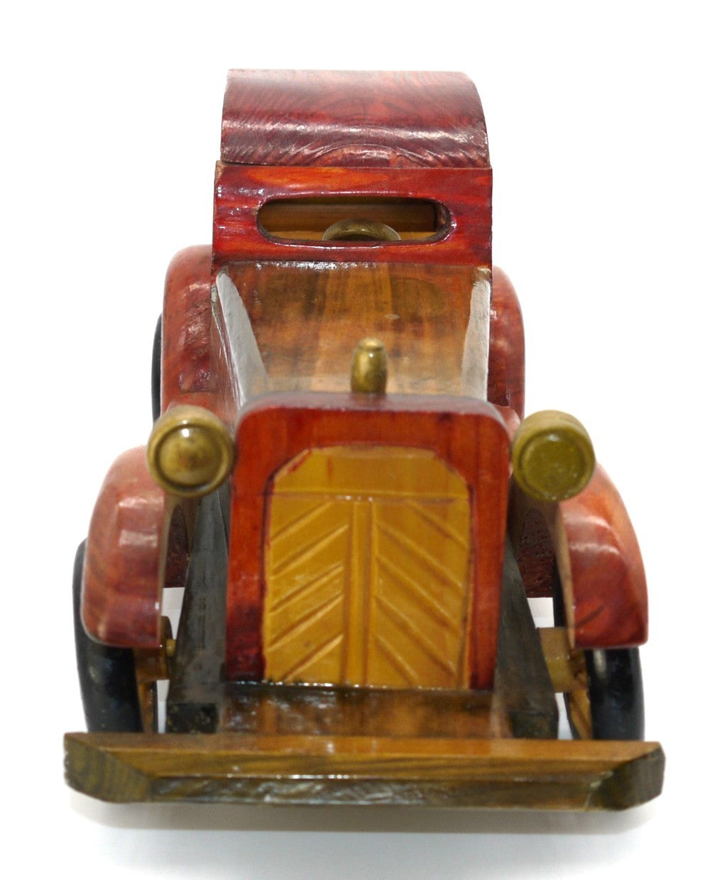 Automobile Giocattolo in Legno Intagliato – Made in China – Epoca: 1993