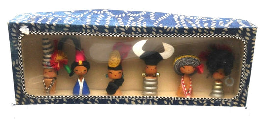 Bamboline folkloristiche Asiatiche-Epoca: anni 80