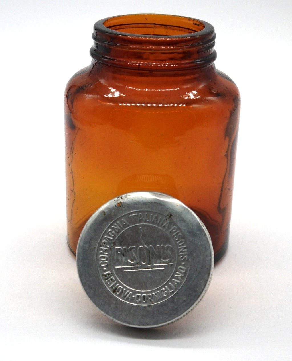 Pisonis Italian Company, Gênes, Cornigliano - Verre Burnia - Période : années 1950