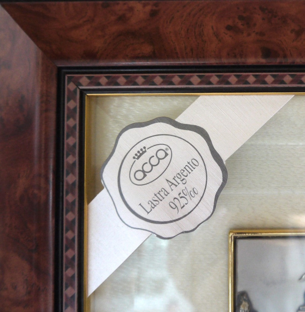 Paysage sur plaque d'argent de Castellani pour Acca-Epoca : 1999/2000