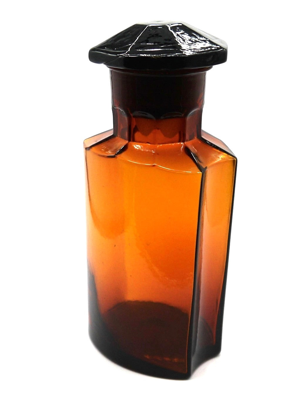 Antico contenitore/bottiglia Farmacia-Erboristeria-Epoca: anni 40/50