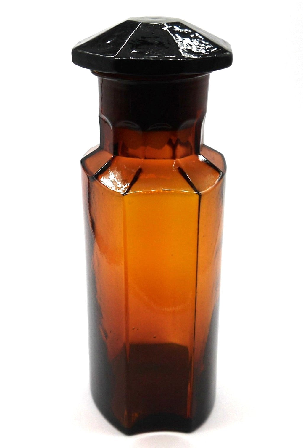 Antico contenitore/bottiglia Farmacia-Erboristeria-Epoca: anni 40/50