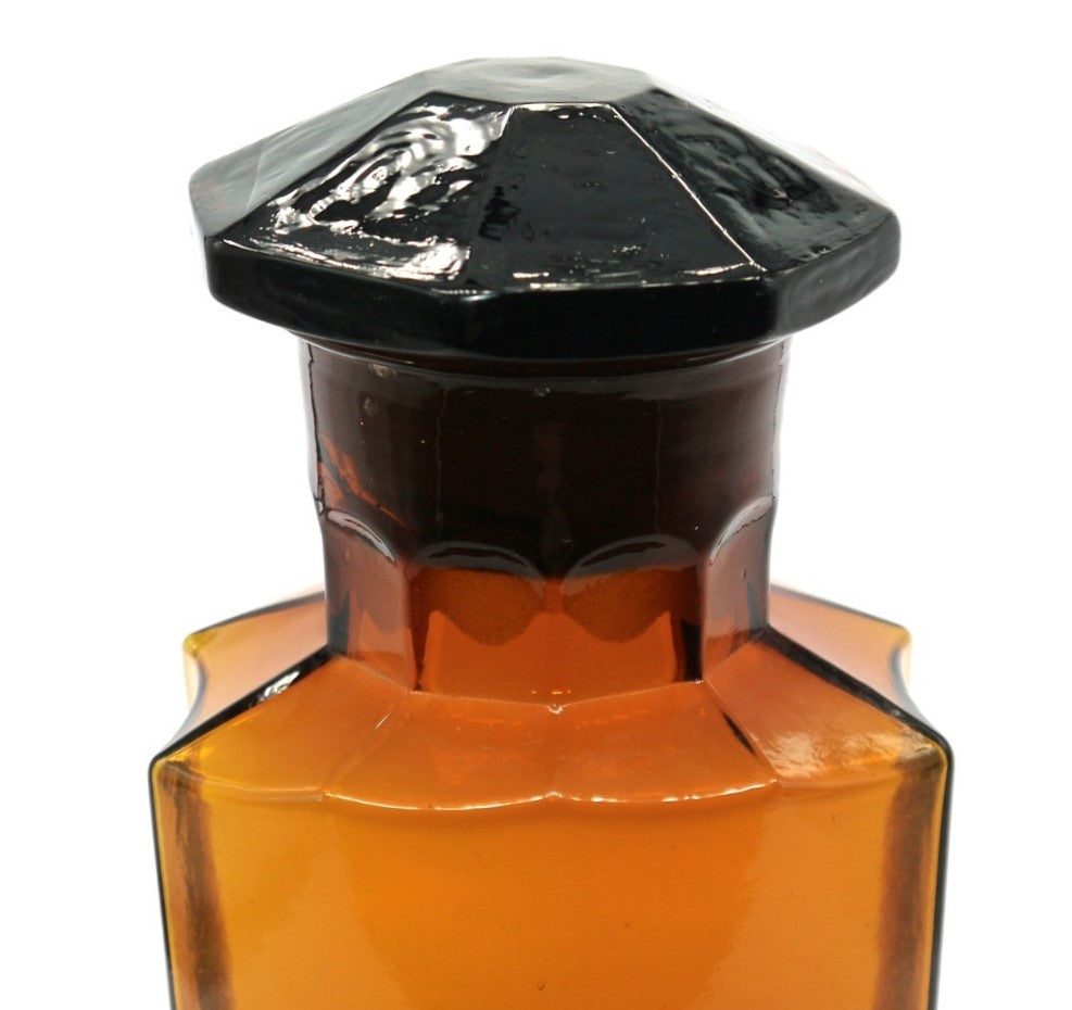 Antico contenitore/bottiglia Farmacia-Erboristeria-Epoca: anni 40/50