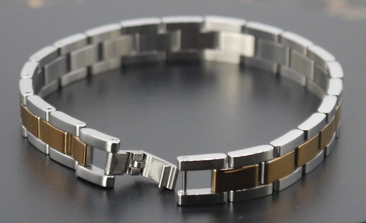 Gold Plated Steel Bracelet -Not I'M-