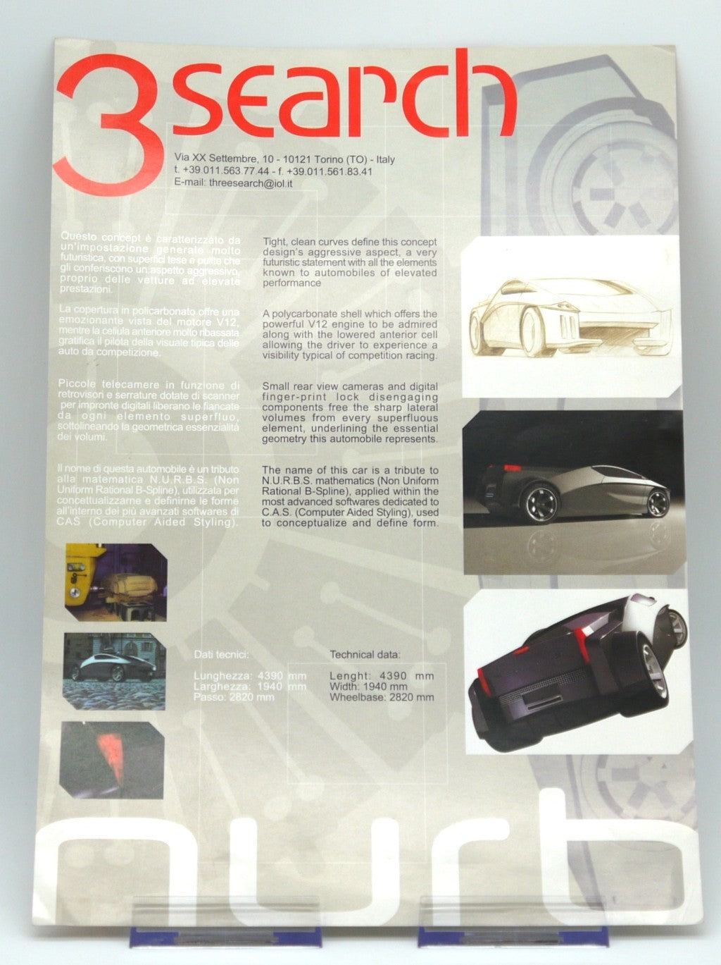 Concept by 3search &amp; Syd Mead vista frontale luce naturale