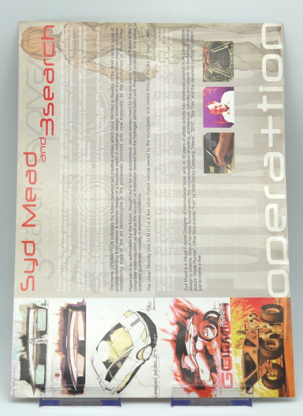 Concept by 3search &amp; Syd Mead vista posteriore luce studio