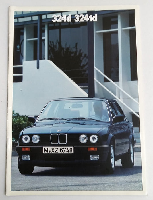 Lot of Original BMW Brochures/Leaflets - Period: 1980s/1990s