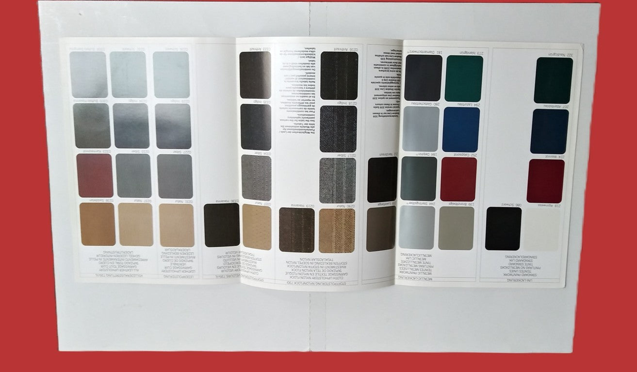 Lot de brochures/dépliants BMW d'origine - Période : années 1980/1990