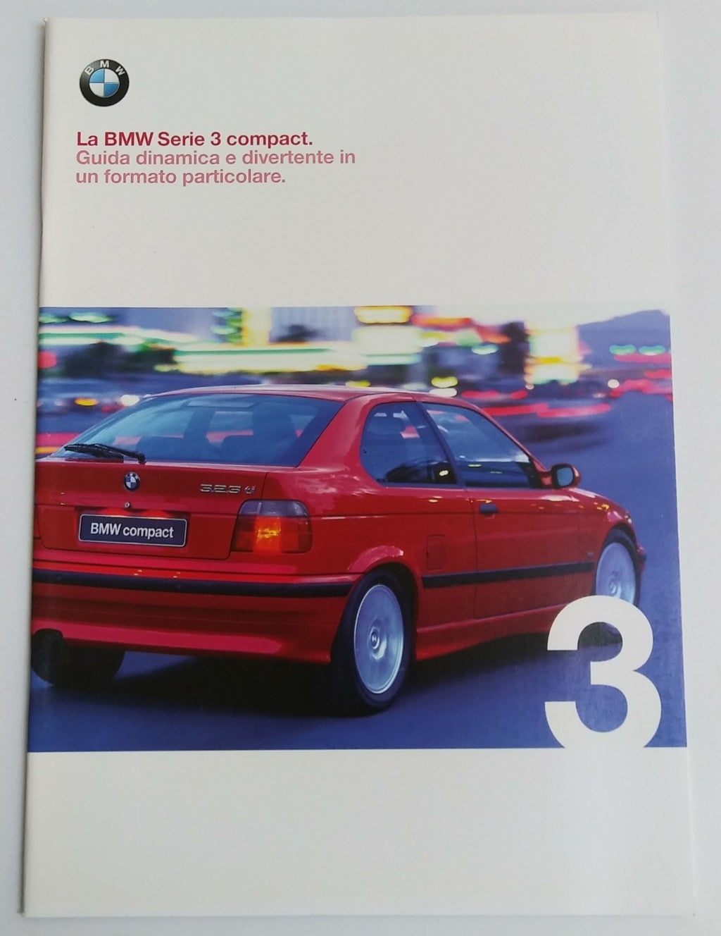 Lot de brochures/dépliants BMW d'origine - Période : années 1980/1990