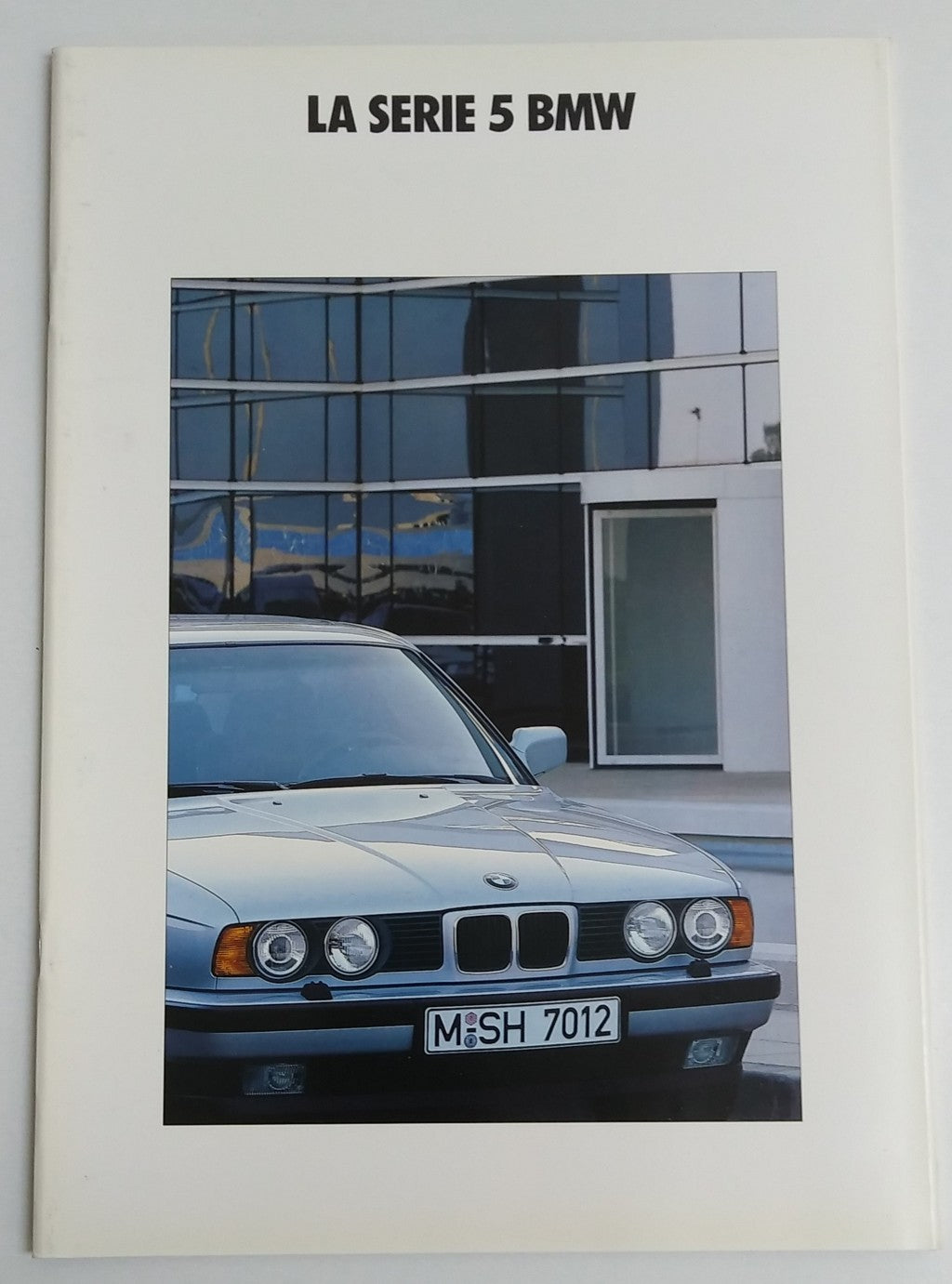 Lot de brochures/dépliants BMW d'origine - Période : années 1980/1990