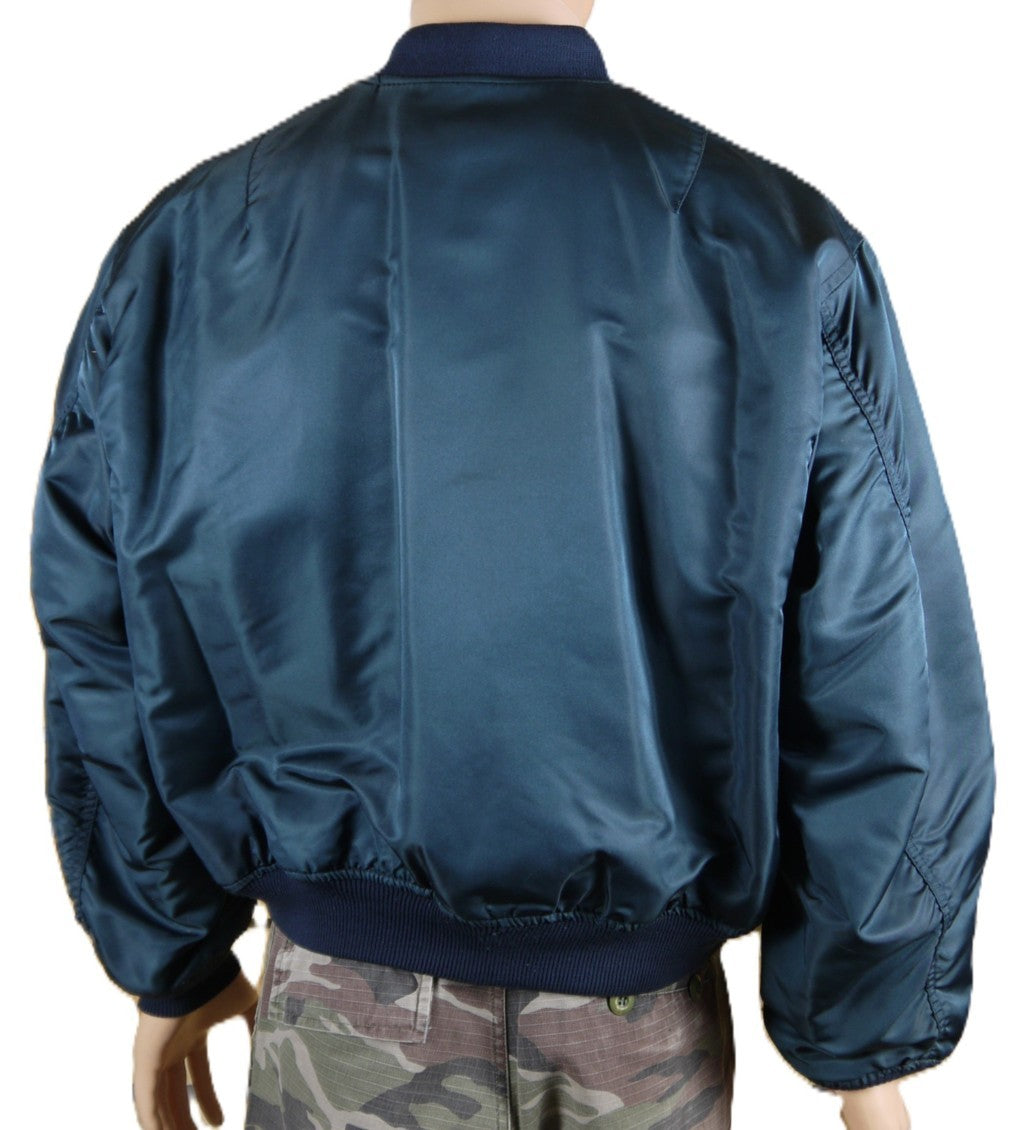 Bomber Flight Jacket Modello MA-1 Flyer’s Man Intermediate-vista frontale vista back