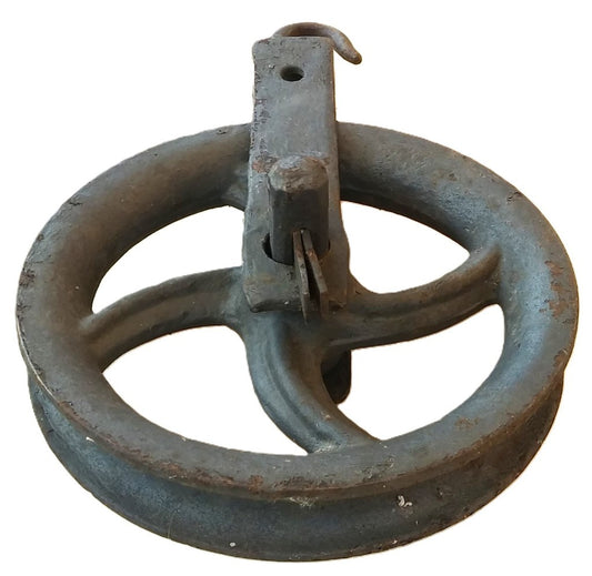 Carrucola da Pozzo in ghisa-Epoca: primi del 900