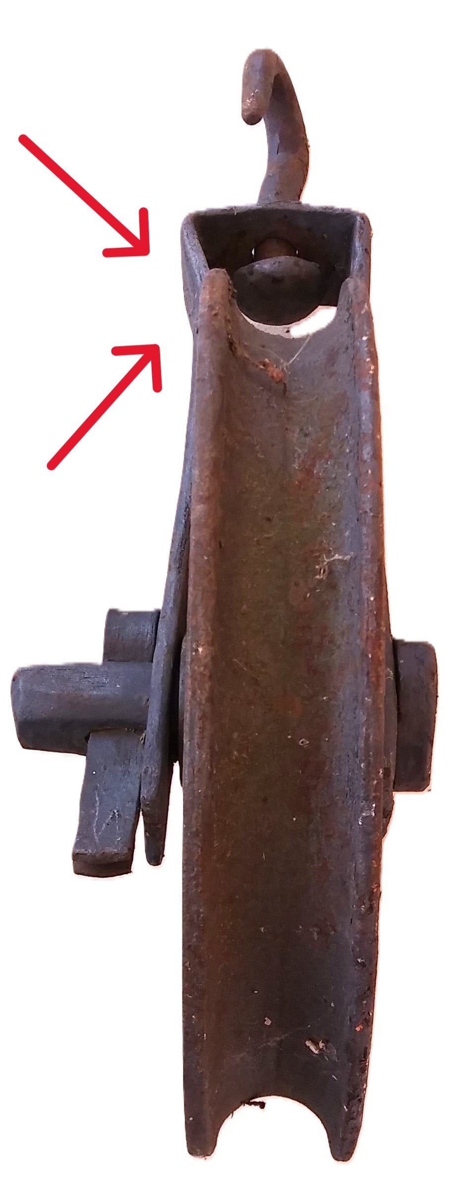 Carrucola da Pozzo in ghisa-Epoca: primi del 900