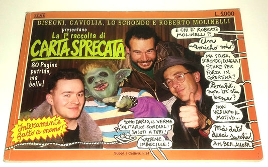 Papier gaspillé 1 - Dessins et cheville - Édition ACME - Période : 1991