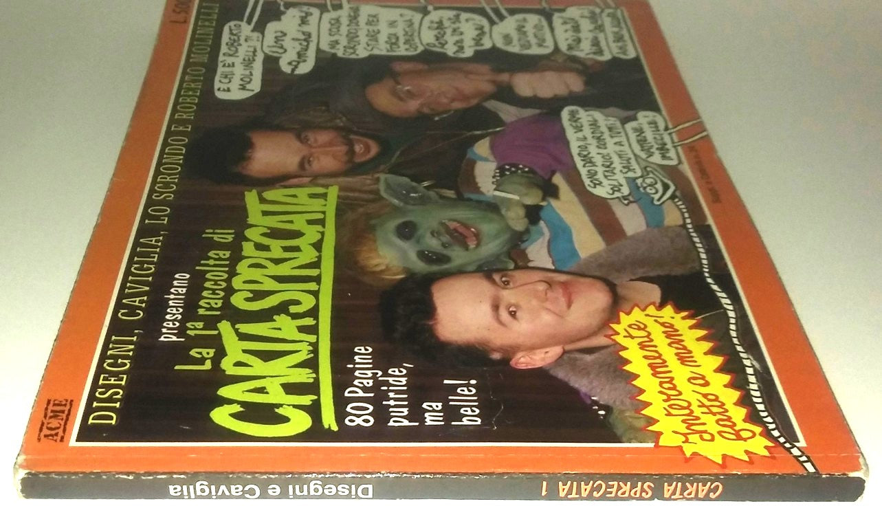 Papier gaspillé 1 - Dessins et cheville - Édition ACME - Période : 1991